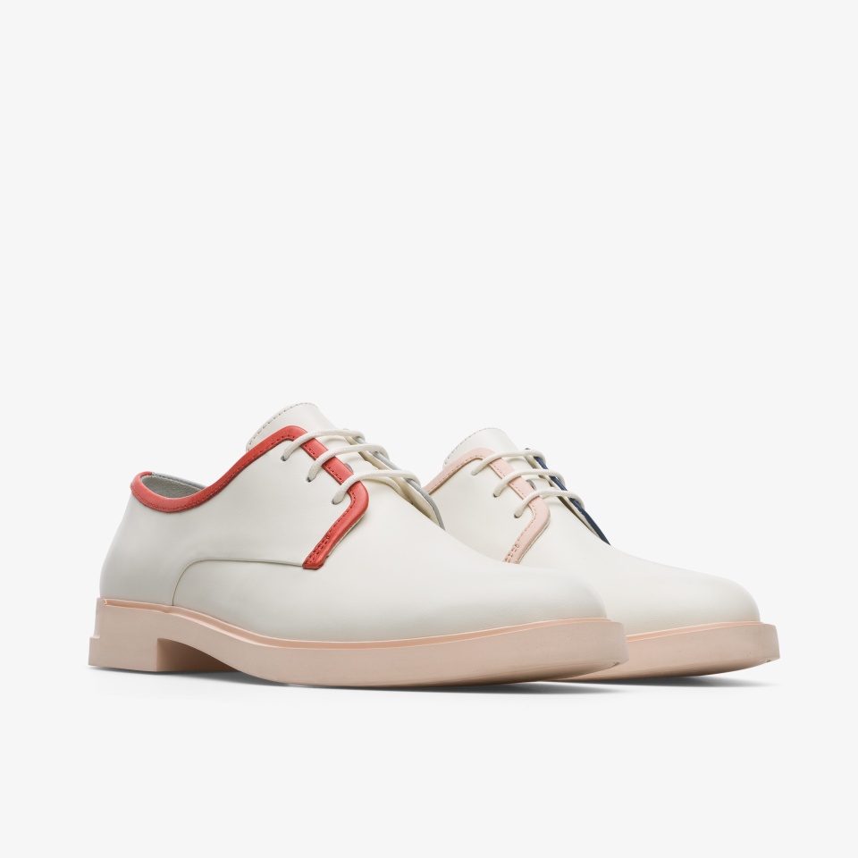 Zapatos de Vestir Camper Twins Mujer - Blancas | Camper Online + 8017JESRG